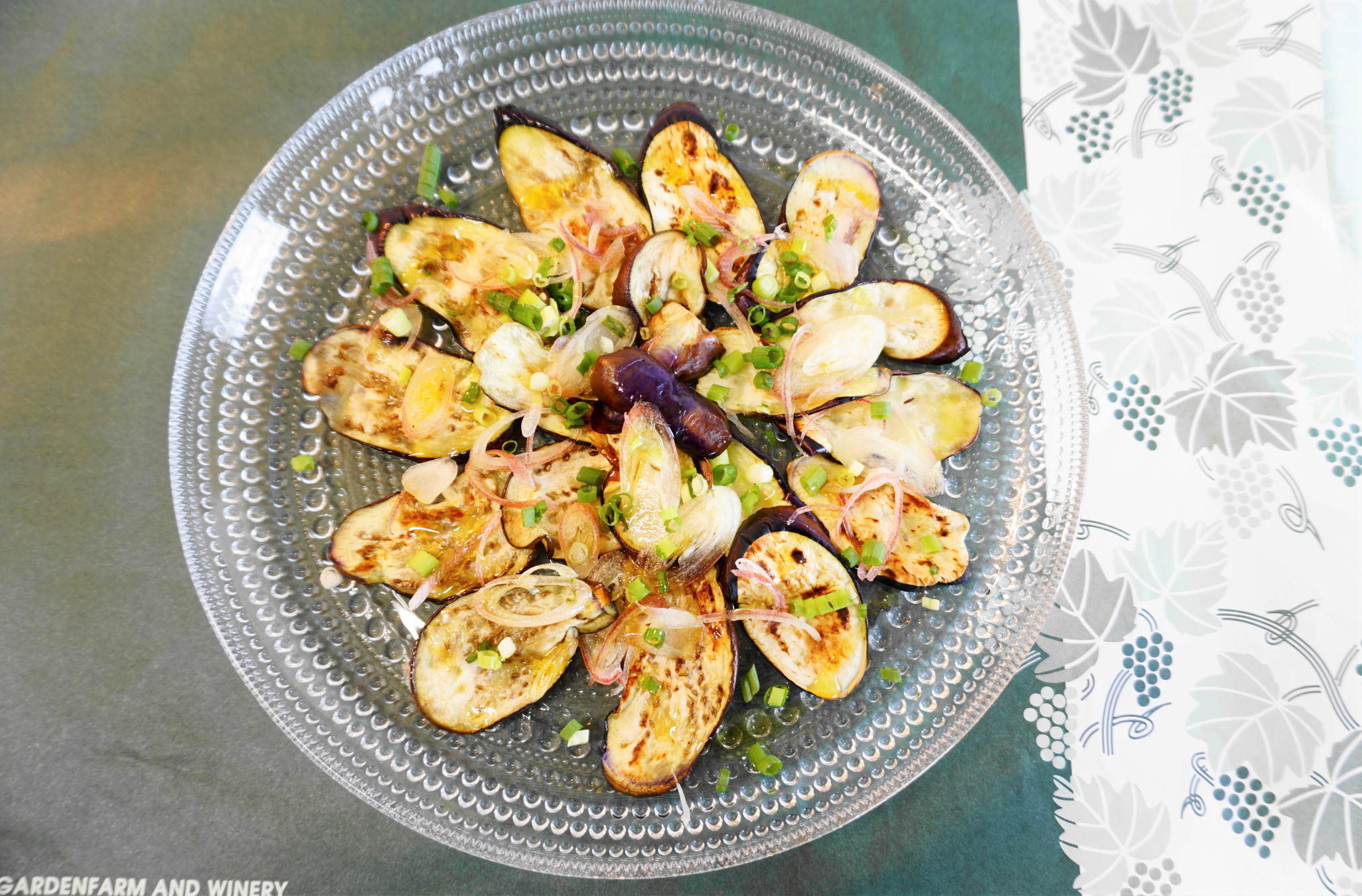 なすのカルパッチョ VEGETABLE THEME PARK FUKAYA｜深谷市